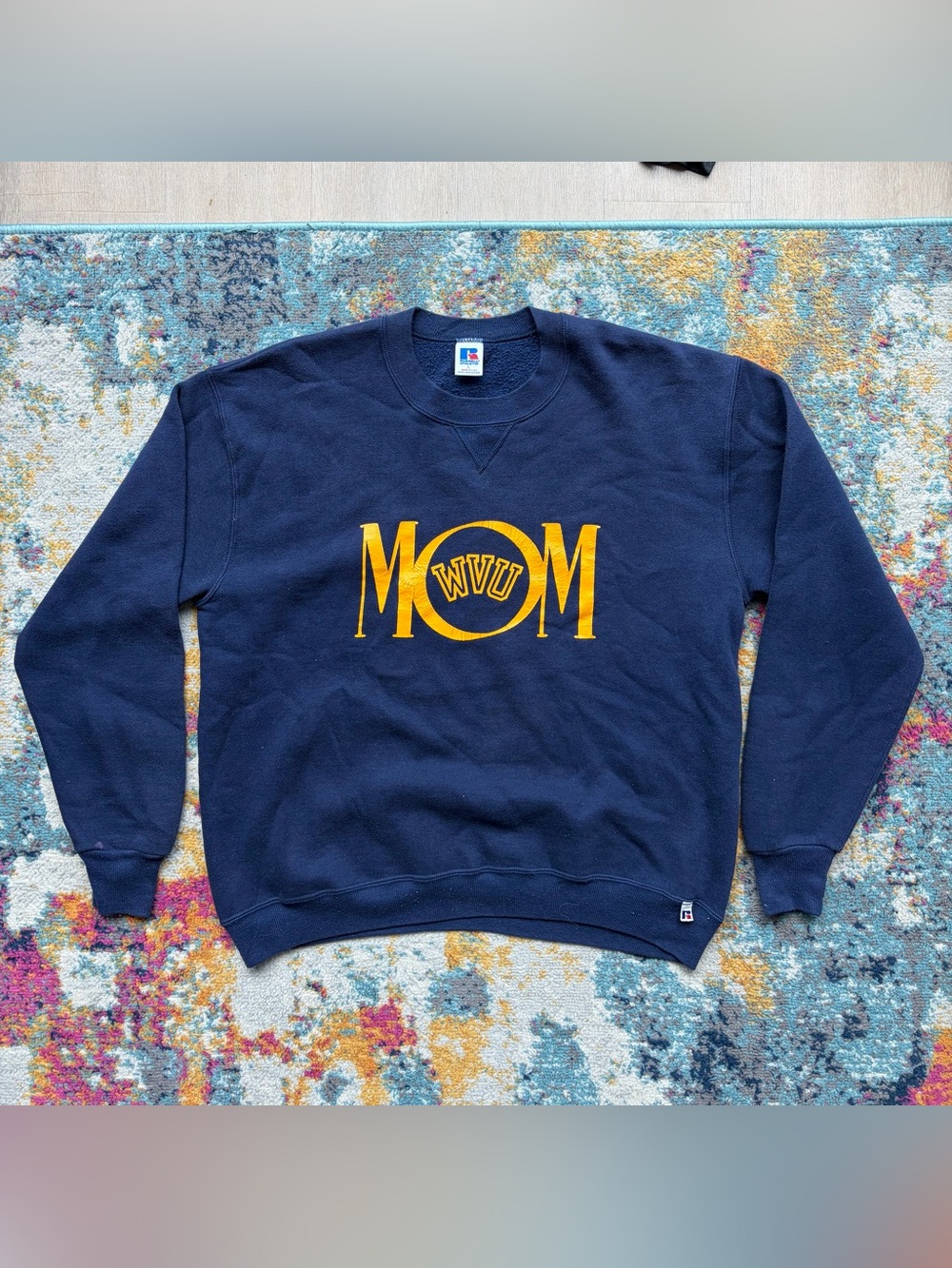 Vintage WVU MOM Crewneck
